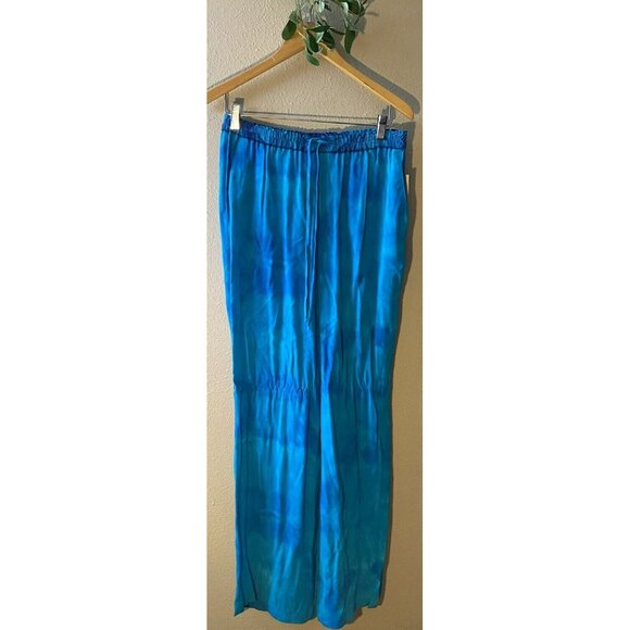 Platinum Dorothy Schoelen 2-Piece Set Hot Tropicals Blouse Pants Large NWT $168 - Picture 7 of 12